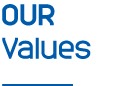 Our values